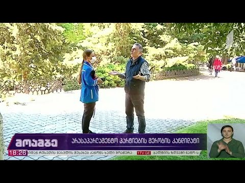 არასაპარლამენტო პარტიების მერობის კანდიდატი